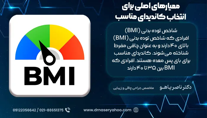 معیارهای اصلی برای انتخاب کاندیدای مناسب