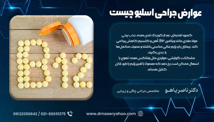 عوارض جراحی اسلیو چیست