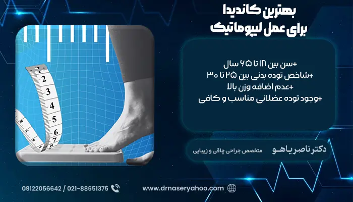 بهترین کاندیدا برای عمل لیپوماتیک