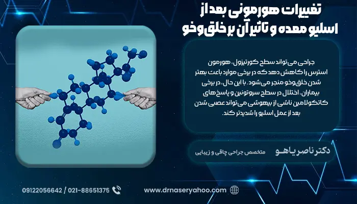 تغییرات هورمونی بعد از اسلیو معده و تاثیر آن بر خلق‌وخو