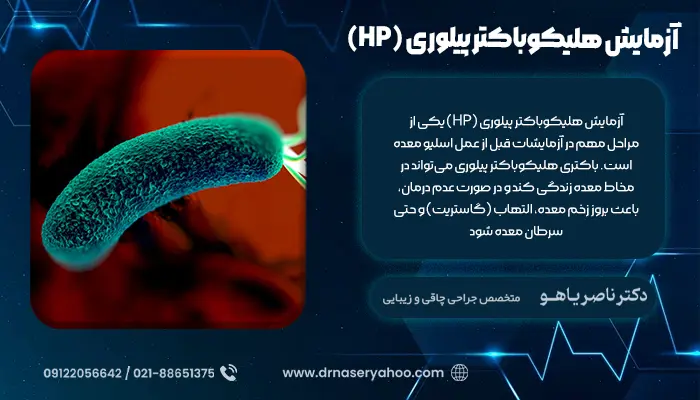 آزمایش هلیکوباکتر پیلوری (HP)